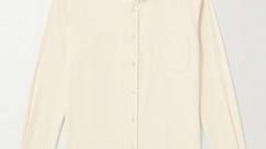 SUNSPEL Button-Down Collar Brushed Cotton-Flannel Shirt for Men | MR PORTER