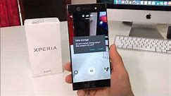 How to install SD and SIM card into Sony Xperia XA1 Ultra