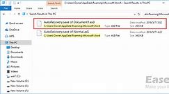 How to Open ASD File and Recover Lost Word Document [4 Ways]