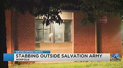 2 arrested after stabbing at Norfolk Salvation Army