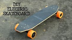 WOW! How to Make a Electric Skateboard at Home