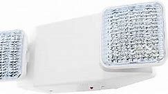 LFI Lights - UL Certified - Hardwired LED Standard Emergency Light - Square Head - EL2WBB