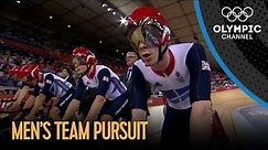 Team GB Set New Team Pursuit World Record - London 2012 Olympics