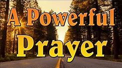 A Powerful Prayer for God's Help - A Daily Prayer - Help Me Lord Jesus