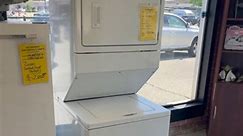 Stacked washer and dryer combo! This heavy duty machine has a gas dryer and new computers! Affordable Appliances & Parts- 🛠 Professionally Refurbished Machines- ⚙️ New & Used Parts- 🧺 Washer|Dryer|Stove|Oven|Fridge- 💡 FREE Repair Advice- ⏰ 11 to 5 Mon-Fri | 10-1 Sat- 🛻 Delivery Available- 🛎 1509 East Lincolnway in Valparaiso, IN- ☎️ 219-465-6483- Find us on Facebook too!- We’ll be here when you need us! | Affordable Appliances & Parts