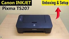 Canon Pixma TS207 Single Function Inkjet Printer Unboxing & Review | Best for Home -Budget Printer