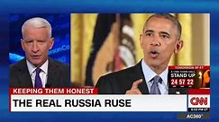 Anderson Cooper rips Trump for avoiding Russia