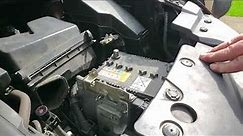 2014 Murano Proper Battery Change Step By Step with Corrosion Control
