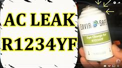 HOW TO RECHARGE REFRIGERANT R1234YF , HOW TO FIND LEAK WITH DYE, NEW GAUGE (TOOLS YOU WILL NEED)
