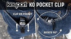 Keyport KO Pocket Clip Setup Guide