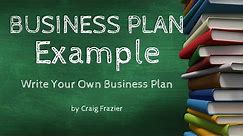 Business Plan Examples & Templates | How To Write A Business Plan