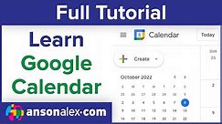 How to Use Google Calendar | Tutorial