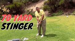 Hit a 70-Yard Stinger or Punch Shot to the Green | Golf with Darrell