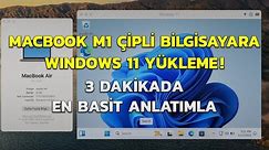 Macbook M1 Cihaza Windows 11 Nasıl Yüklenir?