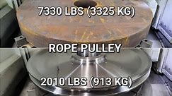 Large Rope Pulley | CNC VTL |