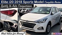 Elite i20 2018 Sportz Model Interior,Exterior,Features | New i20 2018 Sportz Features,Review