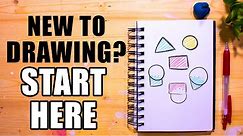How to Draw - Free Art Lesson for Complete Beginners 🖍