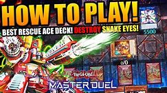 THE *NEW* TOP TIER! | Rescue-Ace Deck Profile & How To Play! | Yu-Gi-Oh! Master Duel