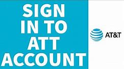 How To Login To AT&T Account (2022) | att.com Login Sign In (Step By Step)