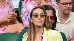 Novak Djokovic’s Wife Jelena Brings Florals to Wimbledon 2023 in Minidress From Danish Brand Du Milde and Louis Vuitton Purse