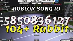 104+ Rabbit Roblox Song IDs/Codes