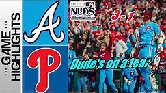 Braves vs Phillies NLDS [FULL GAME 4] October 12, 2023 | MLB Postseason 2023