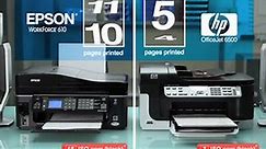 WorkForce 610 Prints Up to 2X Faster Than HP OfficeJet 6500