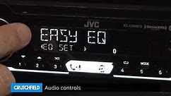 JVC KD-X350BTS Display and Controls Demo | Crutchfield Video