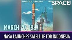 OTD in Space – March 20: NASA Launches Palapa B2P Satellite for Indonesia