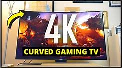Top 5 Best 4K Curved TV in 2024 for Gaming & Entertainment (Buying Guide & Review)