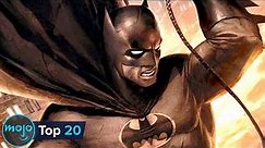 Top 20 Animated Batman Movies