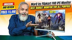 Only 5,990/- Rs | Marq 22 Inch Monitor Review | Best IPS Monitor for All Purpose
