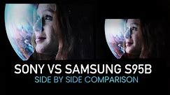 Sony A80J vs Samsung S95B QD OLED TV Comparison