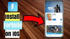 How to DOWNLOAD Fortnite Mobile on iOS - Install Fortnite on iPhone/iPad (2024)