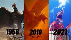 EVOLUTION OF RODAN IN MOVIES AND CARTOONS 1956-2021(REMAKE)