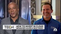 Bessemer Venture Partners' Byron Deeter on ranking the top 100 private cloud companies