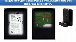 Seagate FreeAgent GoFlex Desk External Hard Disk repair and data recovery 100535537 or 100574451