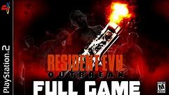 Resident Evil: Outbreak - Full PS2 Gameplay Walkthrough | FULL GAME (PS2 Longplay)