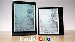 Should Amazon make a Kindle with COLOR screen?