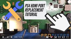 PS4 HDMI Port Replacement Tutorial - Detailed Instructions