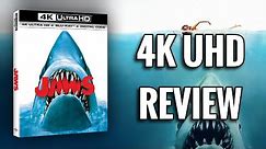 JAWS 4K ULTRAHD BLU-RAY REVIEW & UNBOXING | DOLBY VISION HDR & DOLBY ATMOS