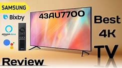 Samsung AU7700 || 43 Inch Crystal 4K Smart TV || Full Review 2021