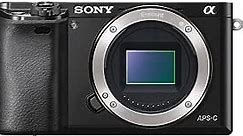 Sony a6000 Interchangeable Lens Digital Camera - Black (24.3MP, Body Only)