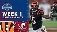 Cincinnati Bengals vs. Tampa Bay Buccaneers | Preseason Week 1 2021 NFL Game Highlights