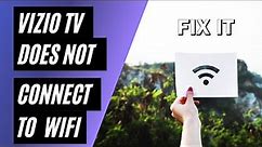 How To Connect Vizio TV to WiFi