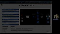 OpenAI Demo: Azure AI Services through Low Code & No Code Techniques video