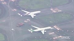 Giappone, due aerei si toccano all'aeroporto di Tokyo