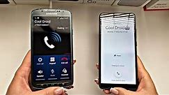 Samsung Galaxy S4 Active vs ZTE Blade L210 / Incoming & outgoing calls & boot animations