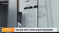 Taylor Swift releases new album