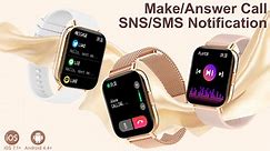 Smart Watches for Women (Guide for Bluetooth Connection)